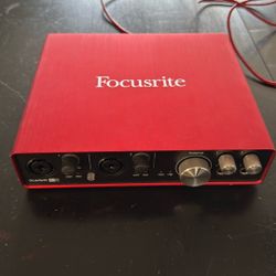 Focusrite Scarlett 2 Input - lightly Used