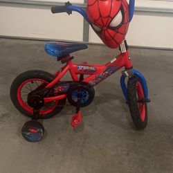 Toddler Spider-Man Bike