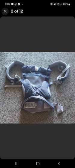 ERGOBABY Four Position 360 Cool Air Carbon  Grey Baby Carrier 