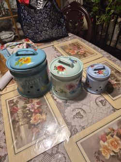 Pioneer Women  Ceramic Canisters 