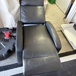 Black recliner