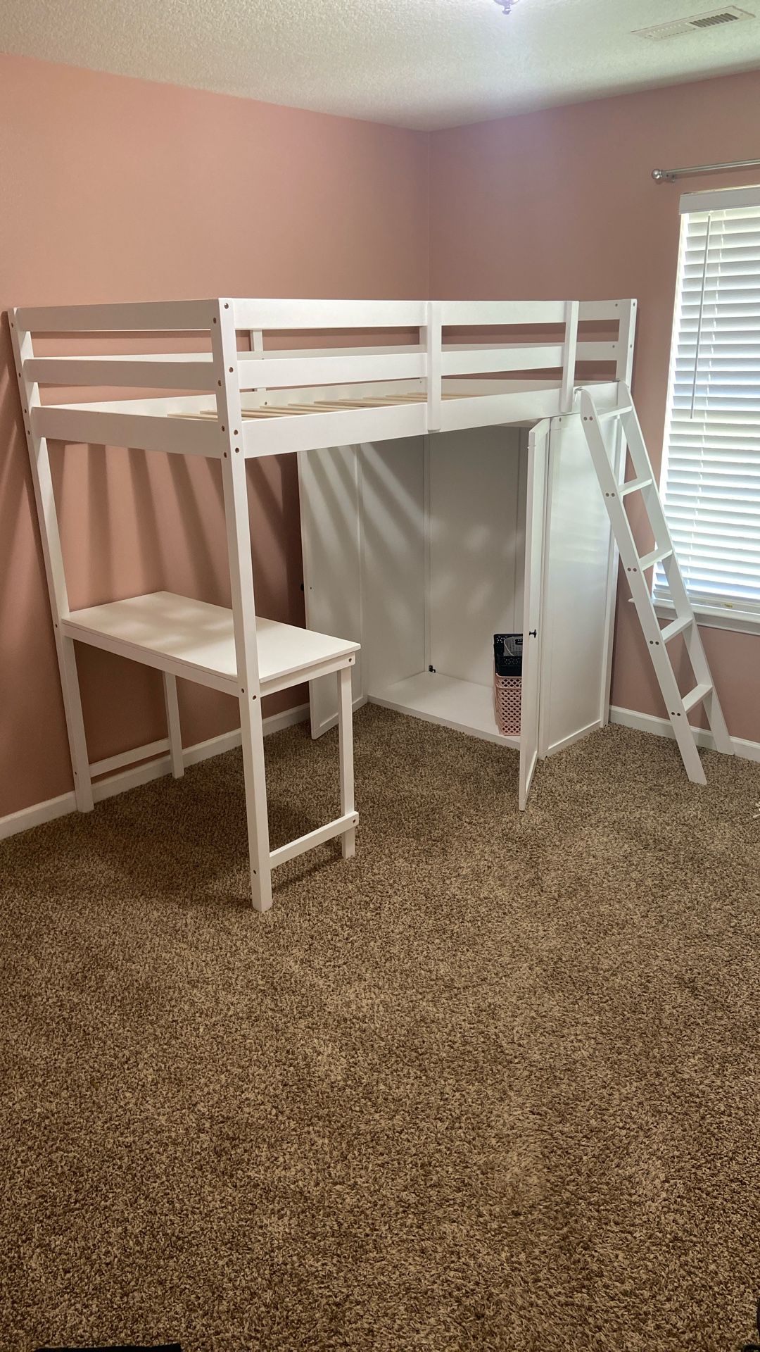Lofted Twin Bed Frame