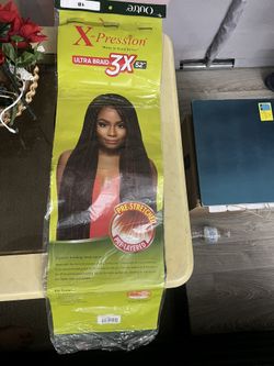 🛍️ Braiding Hair for Sale! 🛍️ • Product: Outre X-Pression Ultra Braid 3X, Pre-Stretched, Pre-Layered.