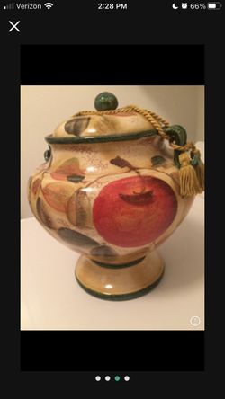 Super Fancy collector 🩵Di Camillo💚 Jar 🏺 