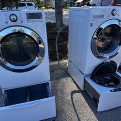 LG Double Washer and Dryer 