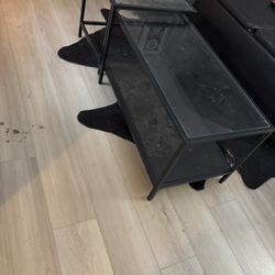 Modular IKEA Glass Coffee Table 