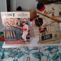 Stan Musial Wooden Stand Ups Both For $10
