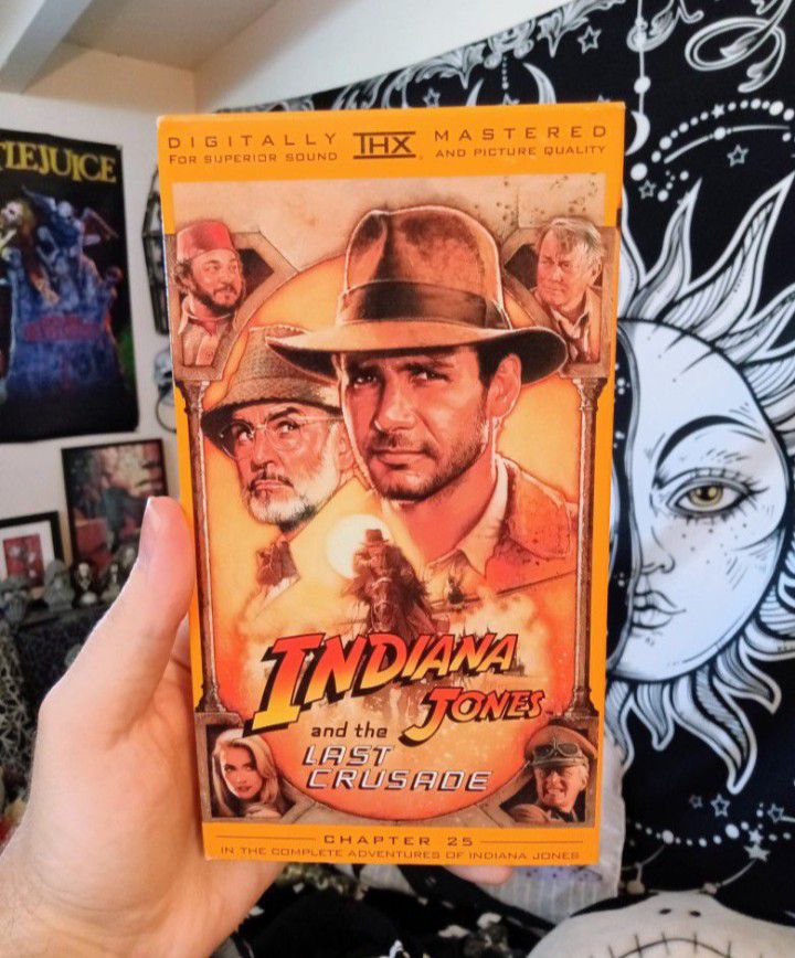 Indiana Jones And The Last Crusade VHS 