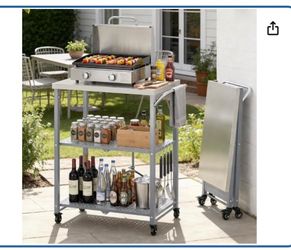 ONBRILL 3 tier outdoor folding table new