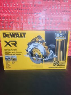 DEWALT XR 20-VOLT MAX 7-1/4-IN. CORDLESS CIRCULAR SAW ( TOOL ONLY  )