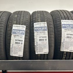 195 65 15 brand new KUMHO tires🦾🛞