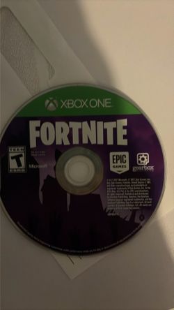 Fortnite game disc