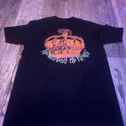Y2K STUSSY “ Knowledge Is King” T-shirt Size Med RARE  