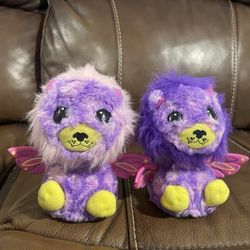 Hatchimals Elefly , Ligull Wing Lion twins  
