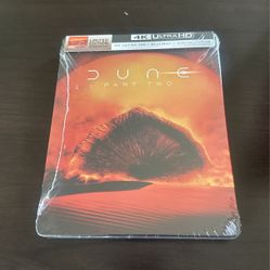 Dune: Part Two Steelbook 4K - Read description