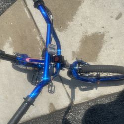 Blue Bmx Bike New 