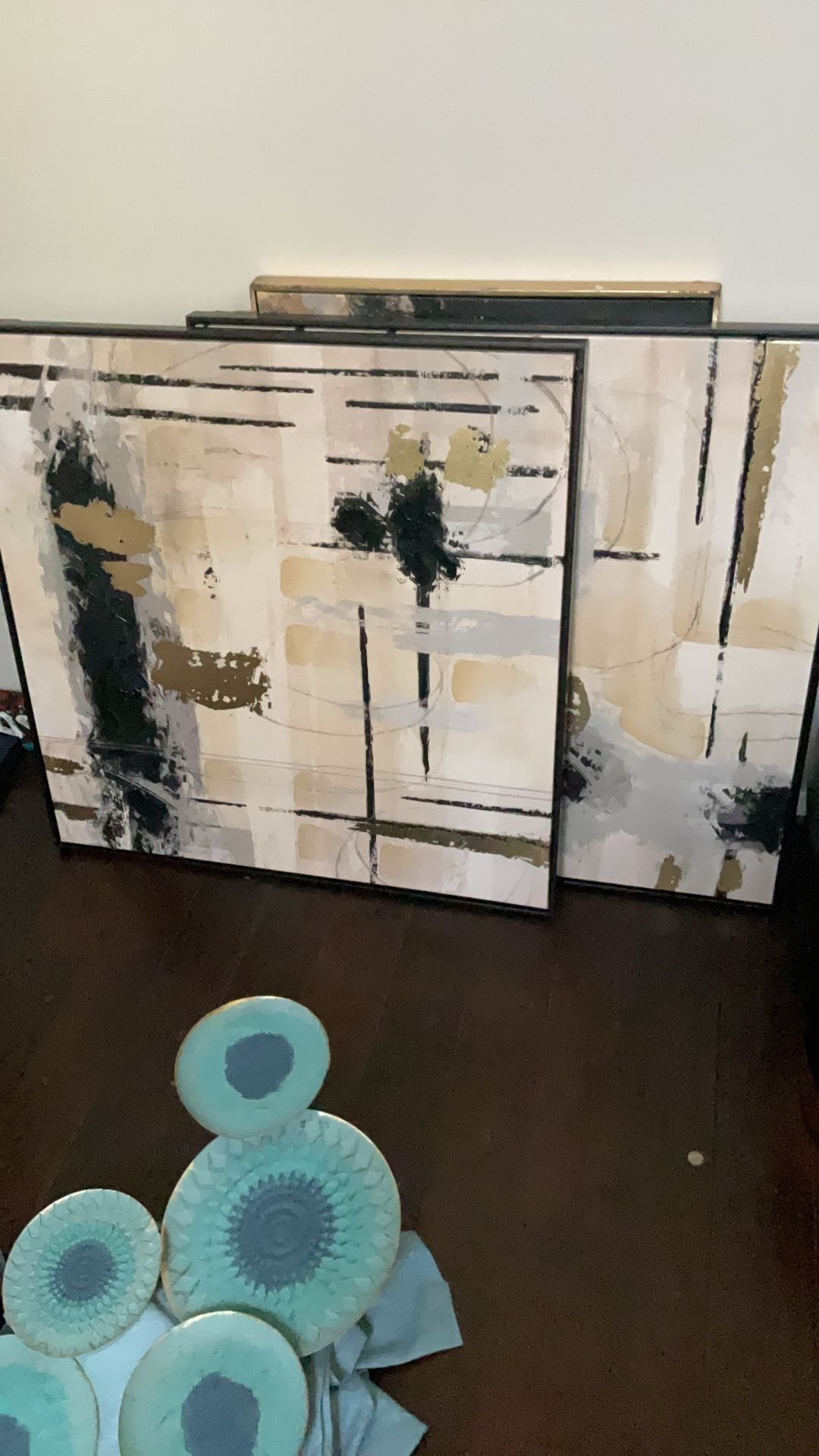 2 Pictures For 50 Black And Gold