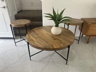 3 piece coffee table set ($400 all 3 items)