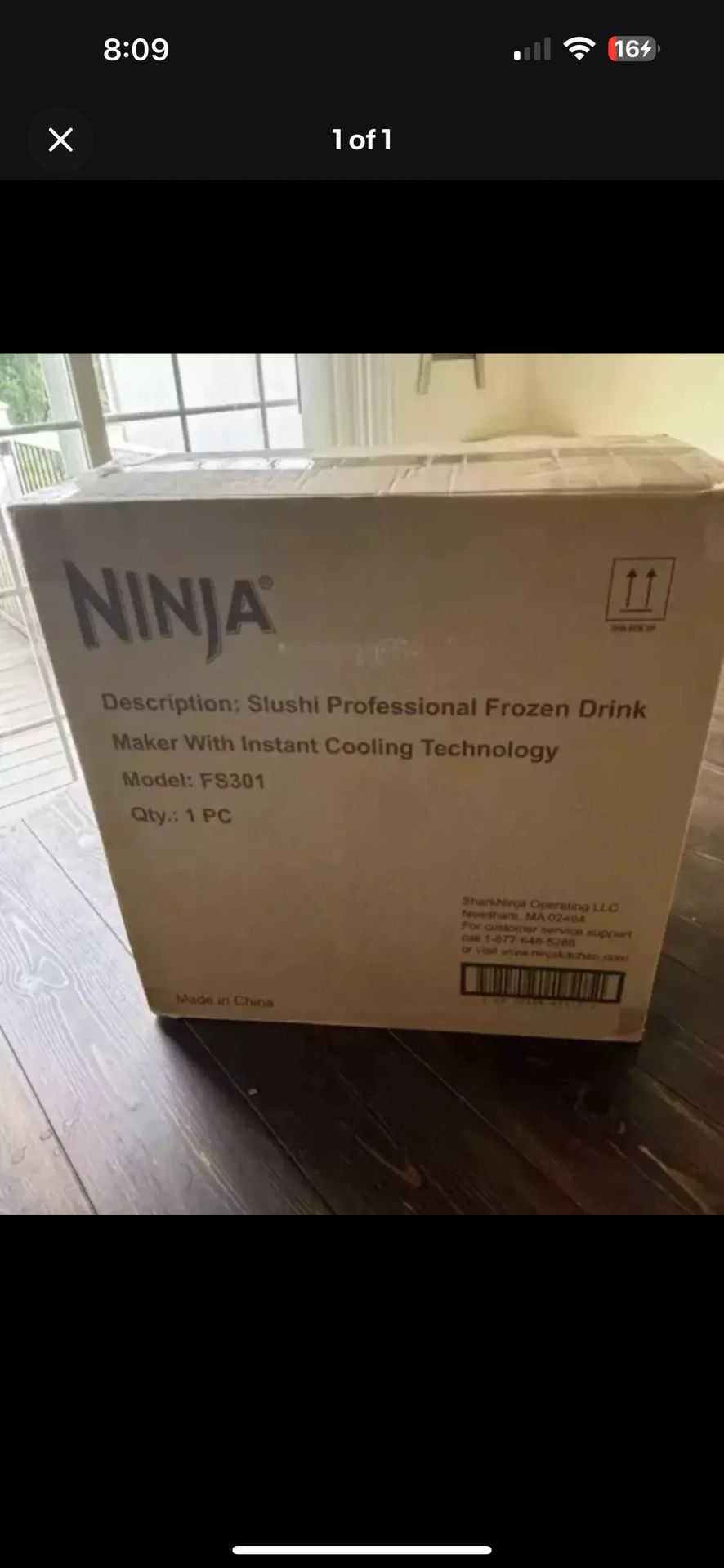 Ninja SLUSHi - Professional Frozen Drink Maker FS301 Y9 - Brand new in box