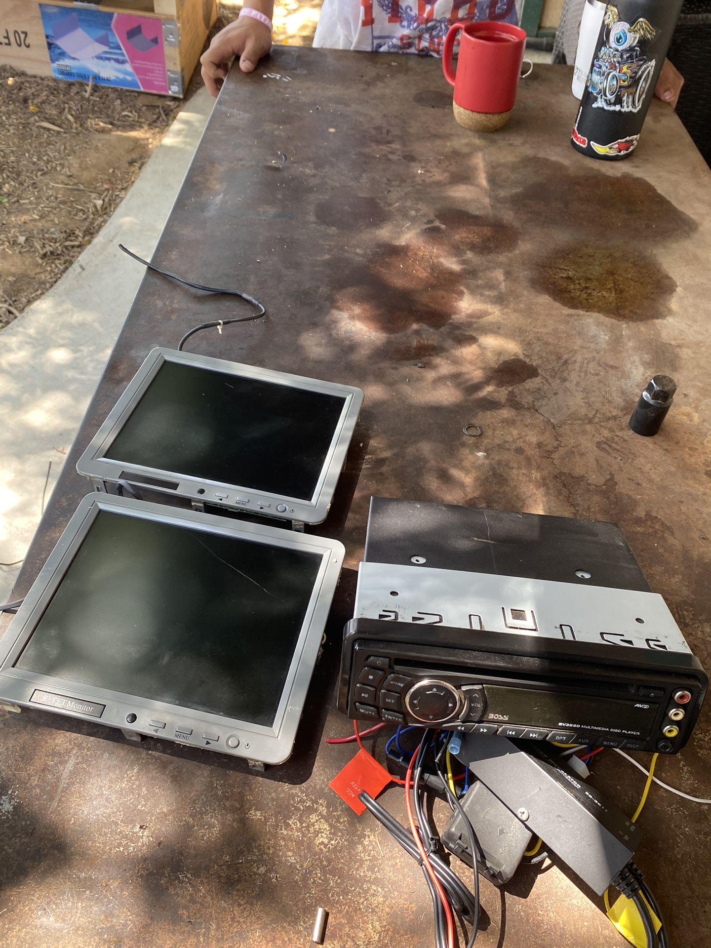Boss Headrest Video Play Unit