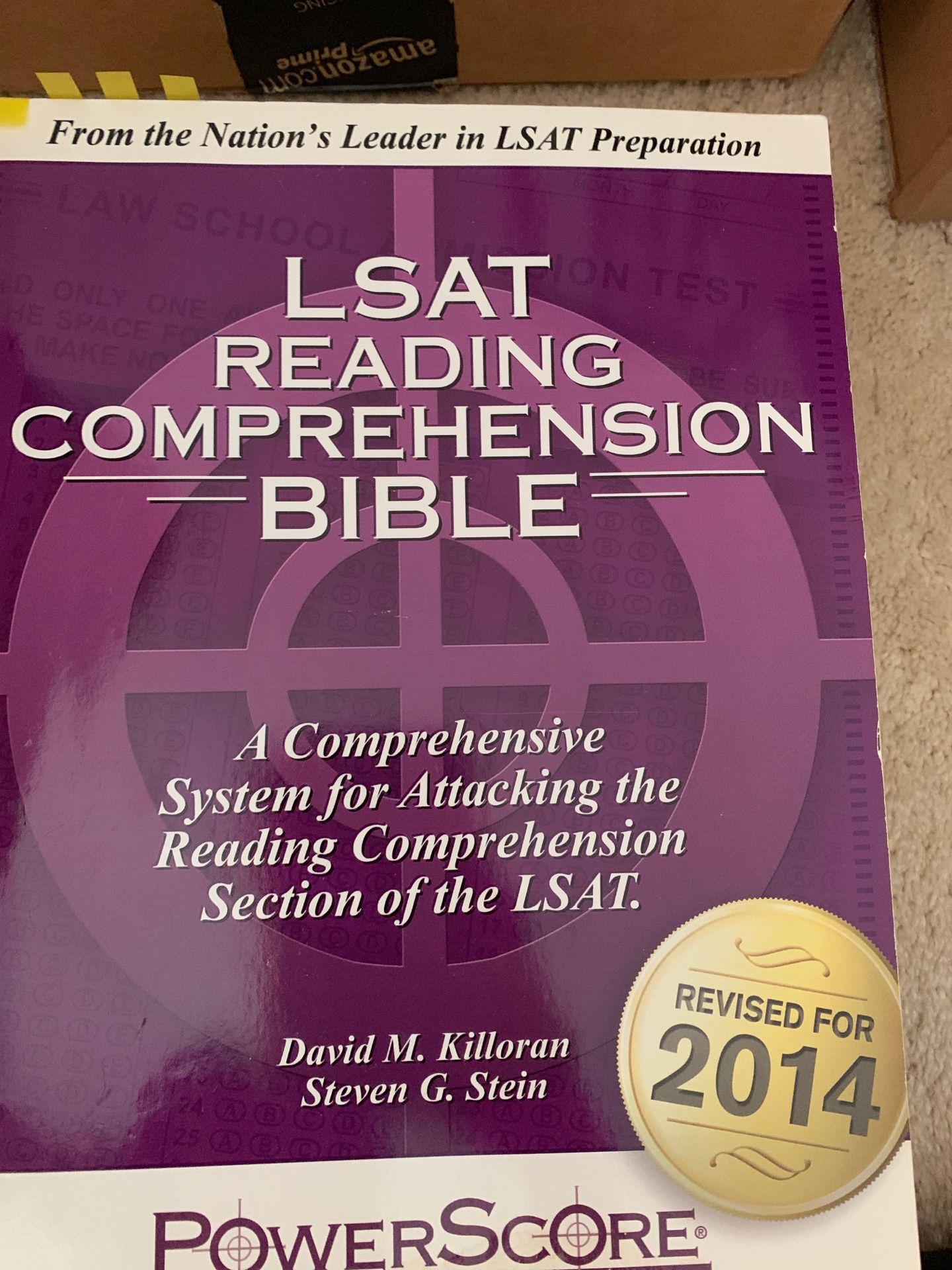 LSAT Reading Comprehension Bible