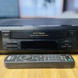 Sony SLV-778HF 4 Head HiFi VHS VCR w/ OEM Remote 