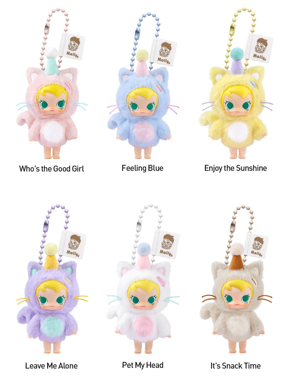 Baby Molly Popmart Keychains