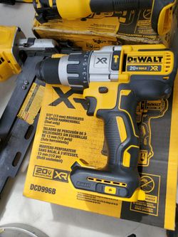 DEWALT 20V MAX XR Cordless Hammer Drill Driver Brushless, Heavy Duty 1/2", 3-Speed, (DCD996B)