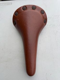 Velo brooks style saddle bicycle seat