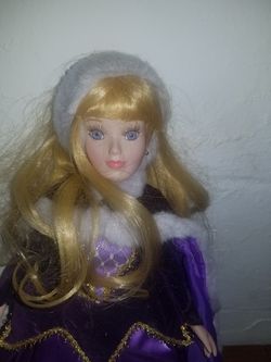 Sleeping Beauty Porcelain Doll