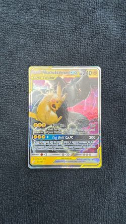 Pikachu & Zekrom GX Tag Team Pokemon Card