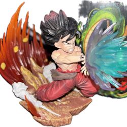 Anime toy kids Z Son Goku Vs Vegeta Kamehameha 1pc Figure New