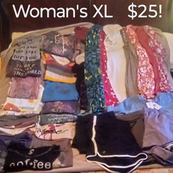 Woman's XL/XXL Clothing Bundle