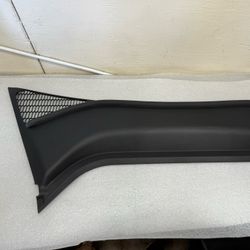 12-15 Model S Rear Underhood Apron Windshield Cowl Vent Cover Trim 1006329-00-C