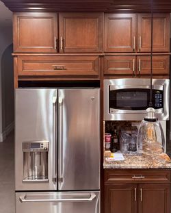 GE Profile built in wall microwave