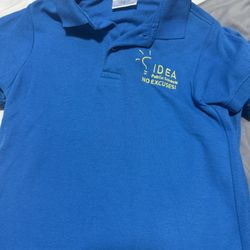 IDEA SHIRTS (BLUE) SIZE YOUTH SMALL AND 2 JACKETS 