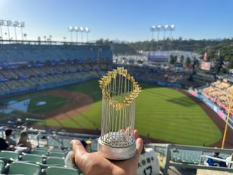 Los Angeles Dodgers World Series Trophy