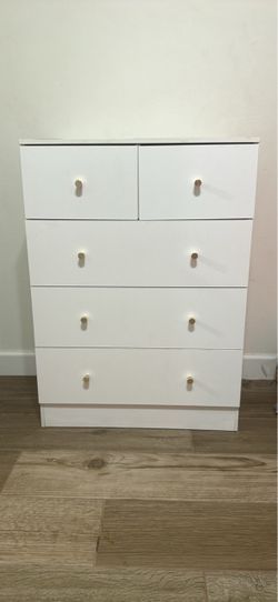 White dresser