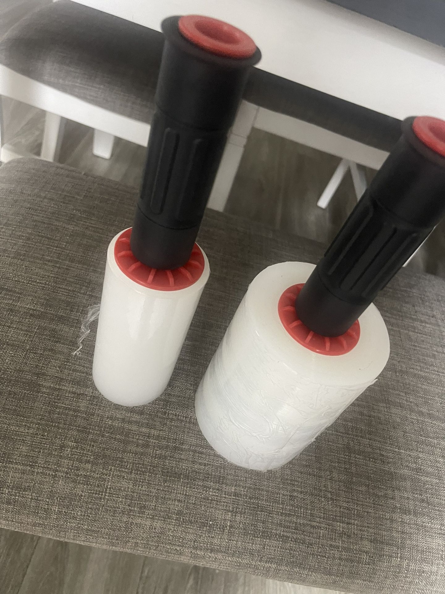 Industrial Strength Mini Hand Stretch Wrap 5" 1000 Ft Roll 80 Gauge Thick, Shrink Wrap Roll for Moving Supplies, Furniture, Pallets, Plastic Wrap