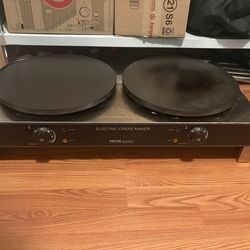 Electronic crepe maker