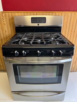 Stove Gas Kenmore 5 Burners