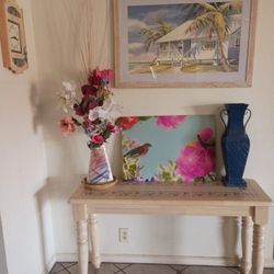 Entry Table/ All Items In Picture Except Bird/ Rose Or By Itself 