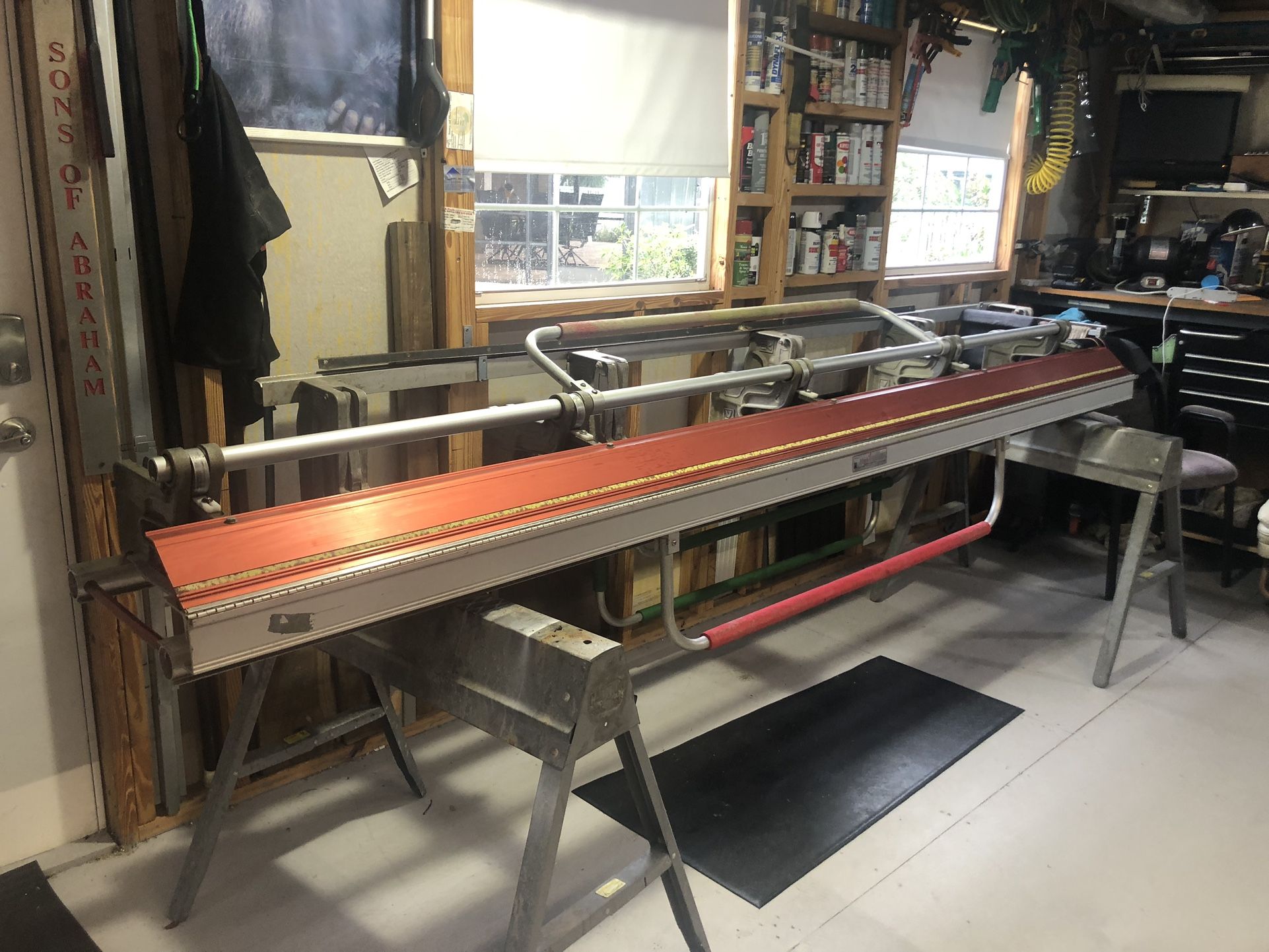 Brake Bender Aluminum 10’ 6” Long 1,500.00