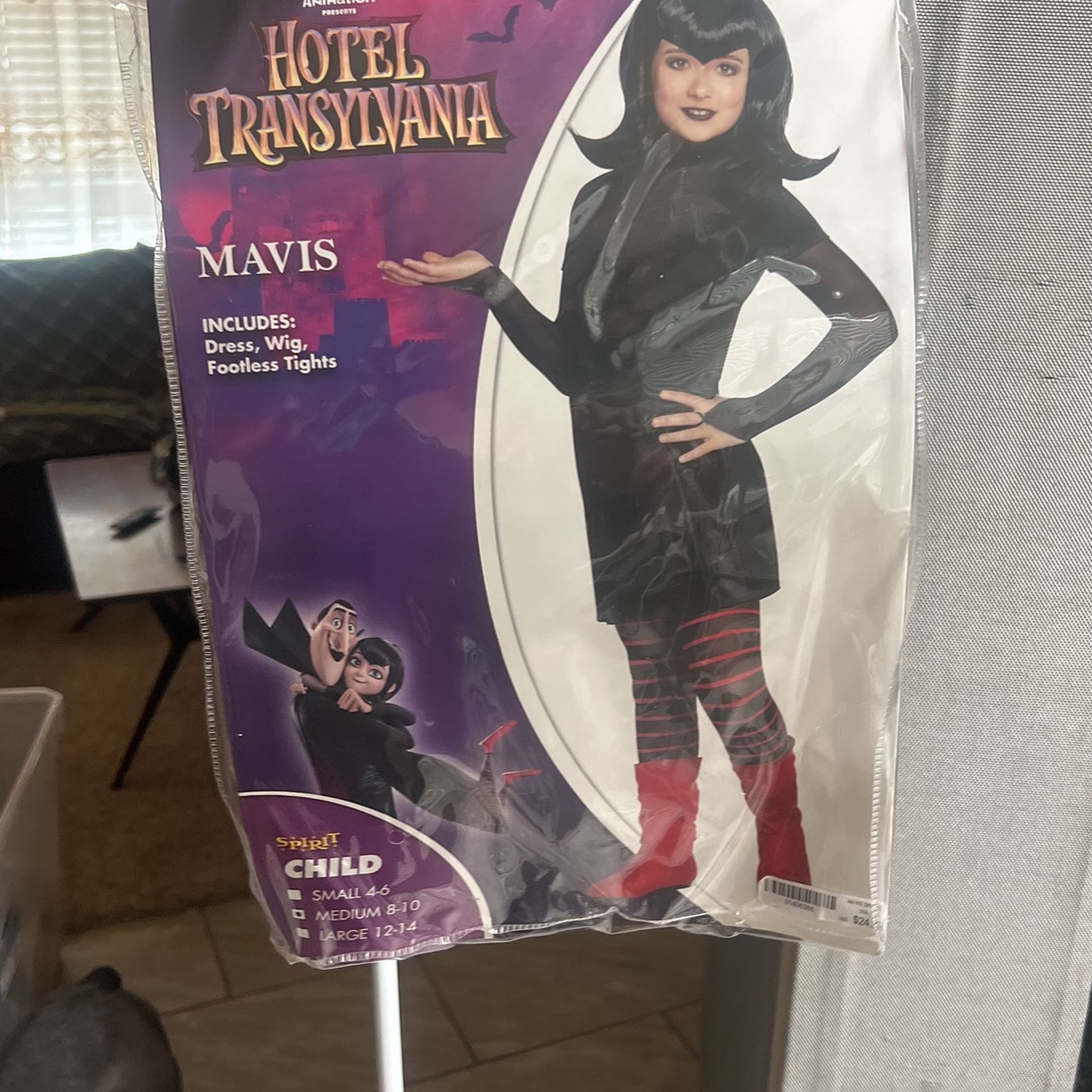  Hotel Transylvania Kid's Mavis Costume Large