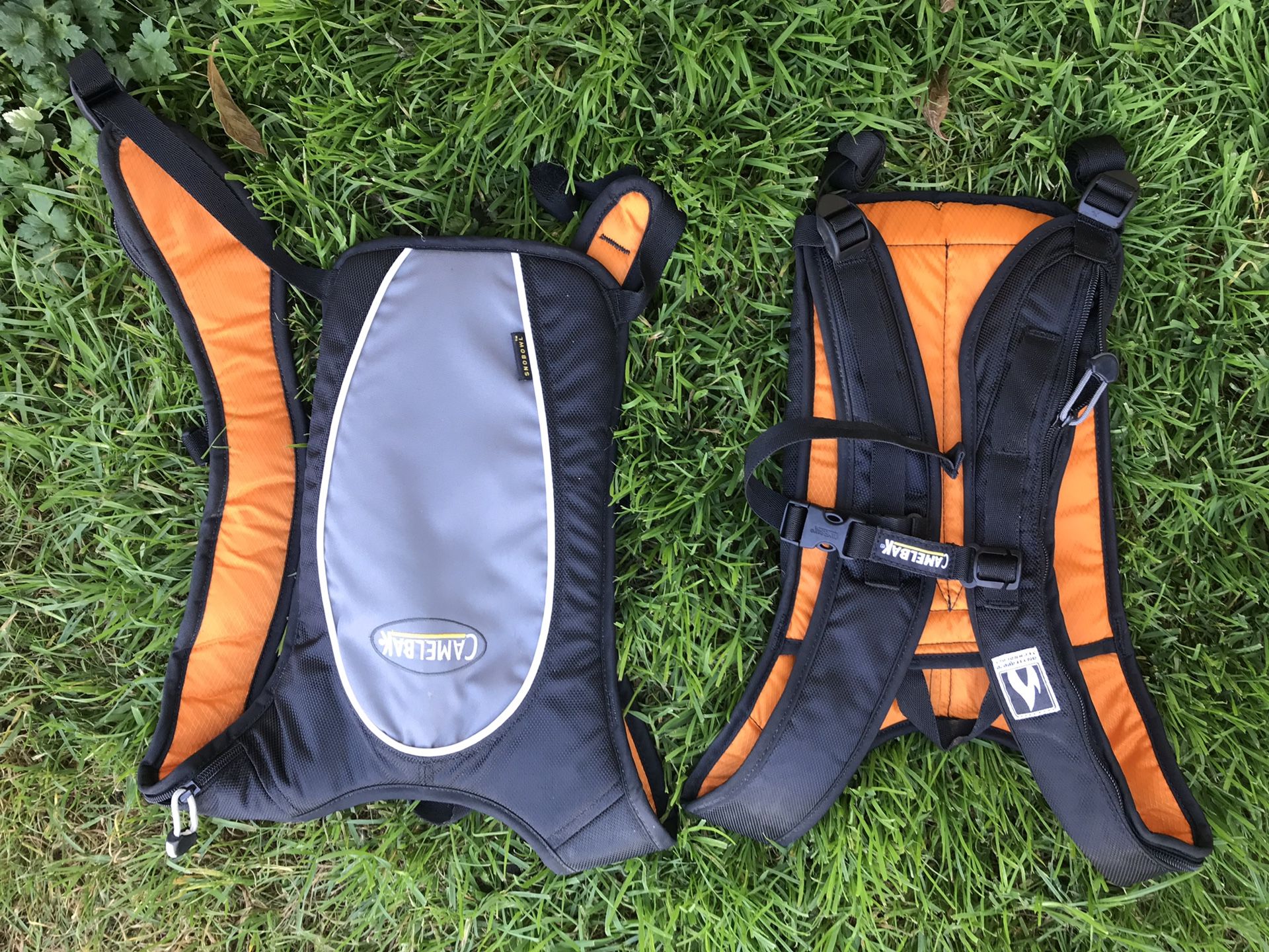 2 Camelbak bladder hydration backpacks