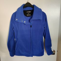 Calvin Klein Performance Fleece Jacket - Small, Royal Blue