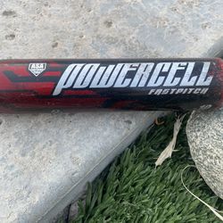 Baseball bat power cell fast pitch