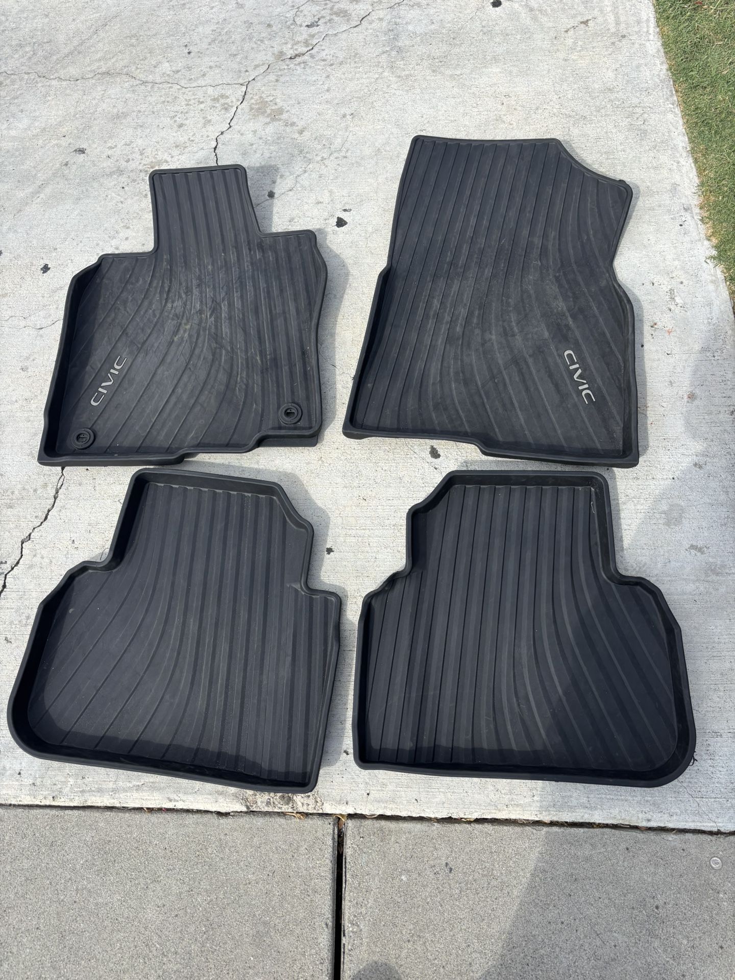Honda Civic All Whether Floor Mats