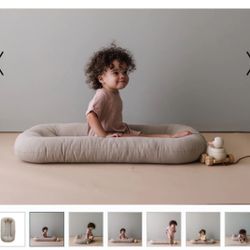 Snuggle Me Organic Toddler Lounger With Cover