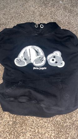 Palm Angels Bear Hoodie Black